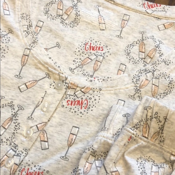 Sleep Sense pajamas set XL Cheers new with tags. - Picture 1 of 5